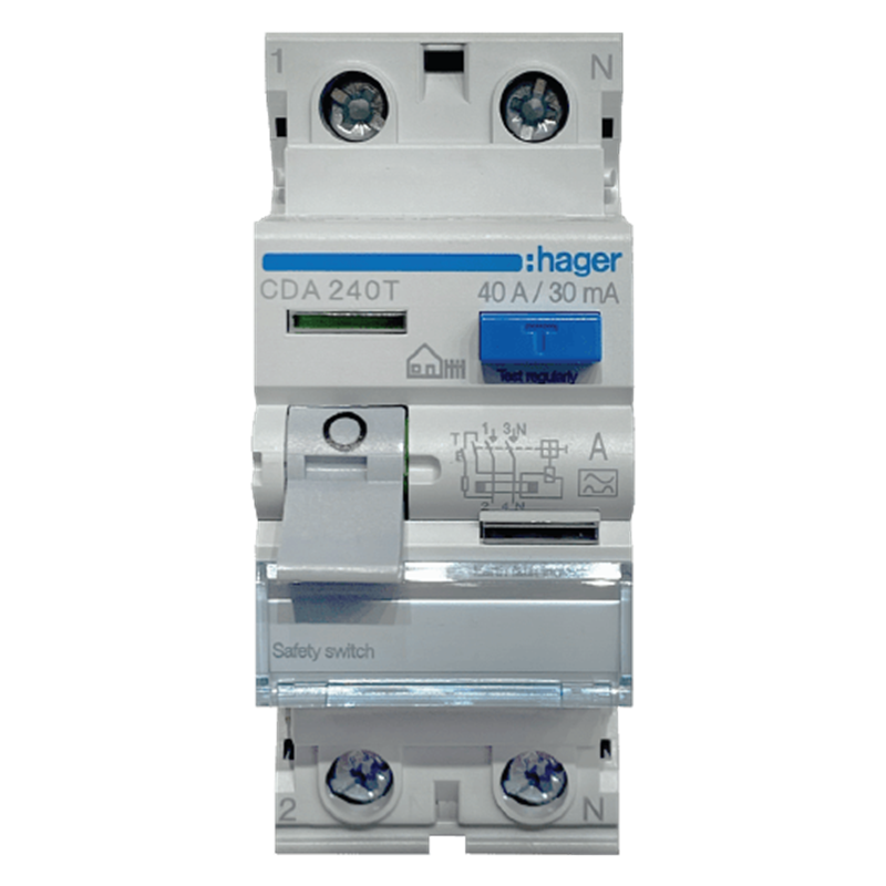 Residual Current Circuit Breaker for electrical installation