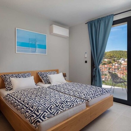 Vila Vis Spavaća soba