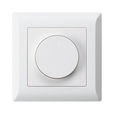 Frontansicht vom Berker Drehdimmer LED Basic 2909