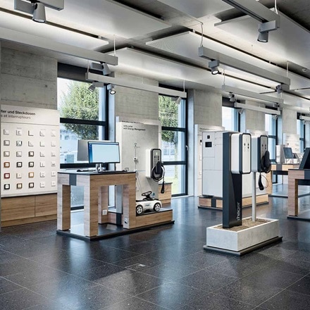Kundencenter Showroom