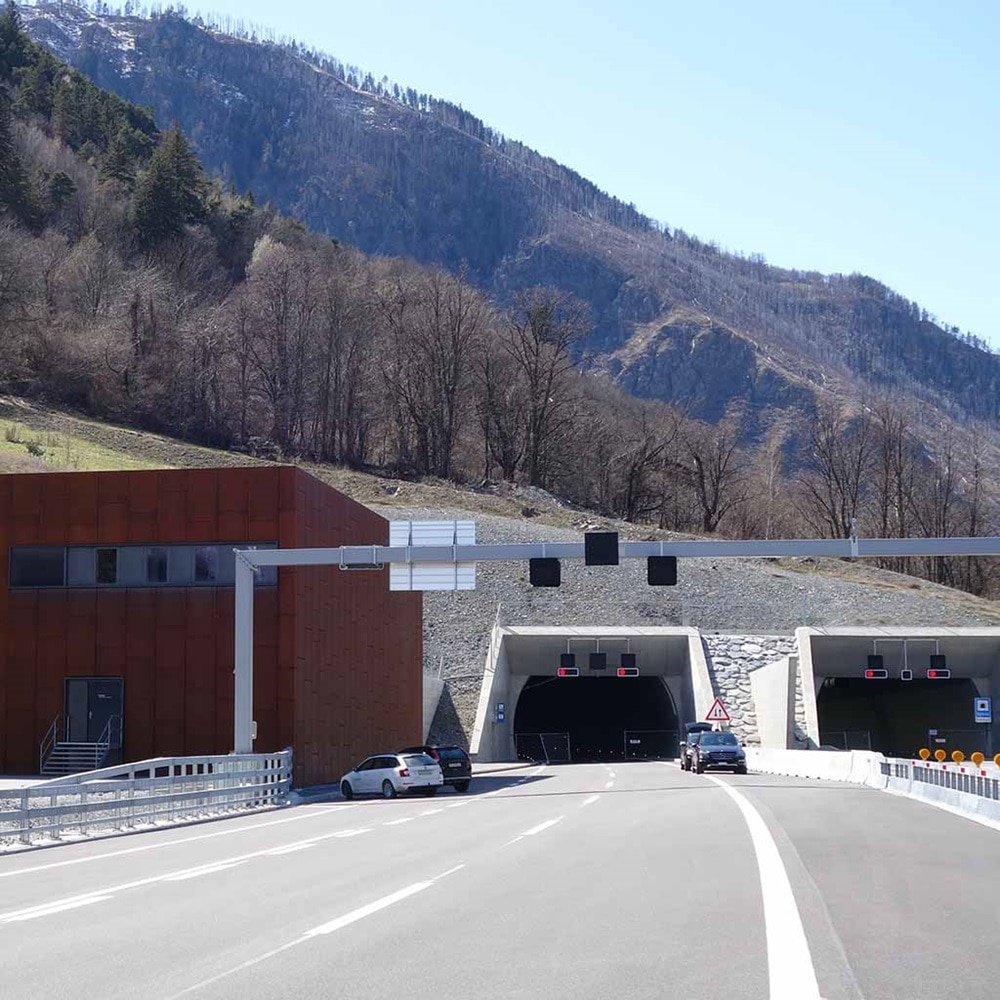 Infrastruktur Tunnel Visp
