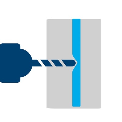 Leitungsschaden durch Bohrungen oder Bauarbeiten