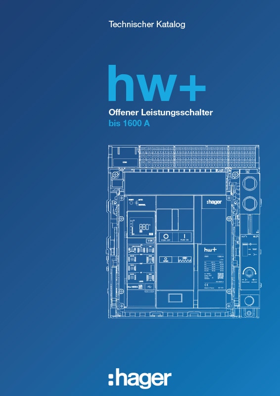 Technischer Katalog  hw+ Offener Leistungsschalter bis 1600 A