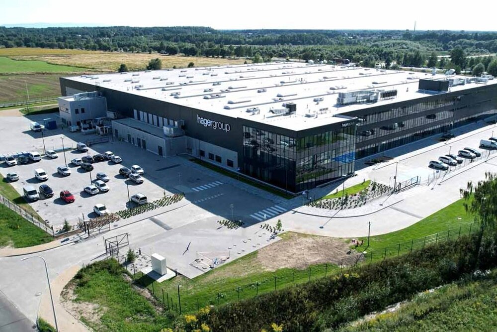 Hager Group Produktionswerk in Bierun