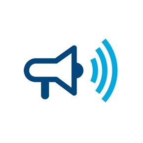 Icon eines Megaphons.