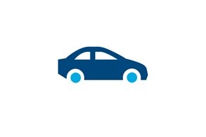 Icon eines Autos.