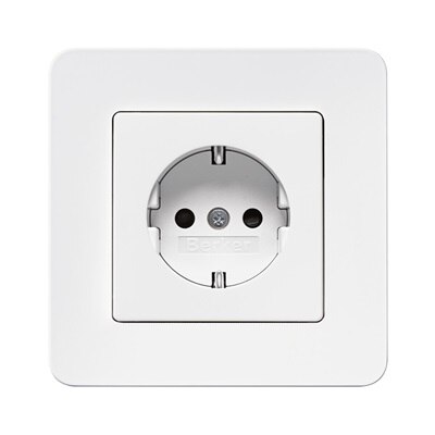 Berker Q.7 weiße Steckdose