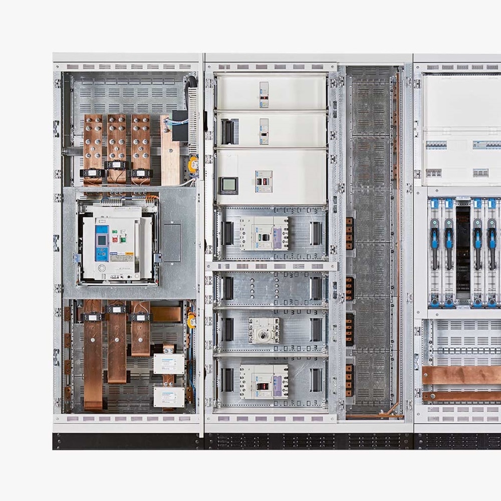 Hager Energieverteilsystem unimes H, offener Schrank