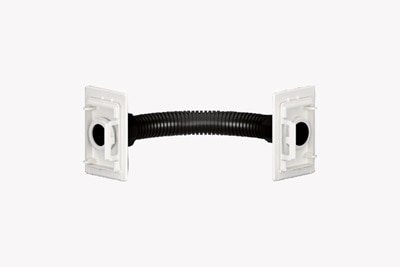 Frontalansicht Hager ZM01RFZ Eckverbinder zur Verbindung zweier univers Z Zählerschränke/Schaltschränke