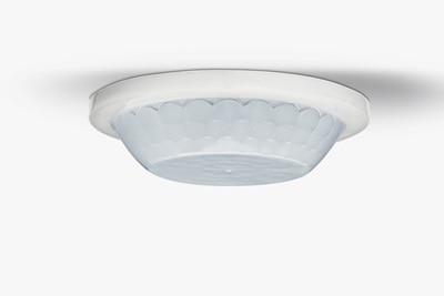 Seitenansicht Hager EER501 Einbau Präsenzmelder/Bewegungsmelder, Montageort Hohlraumdecke