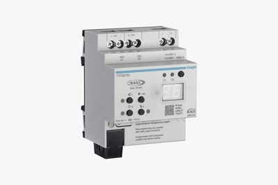 Frontansicht TYA670W: Das KNX/DALI Gateway für ETS-Programmierung unterstützt Tunable White und RGBW