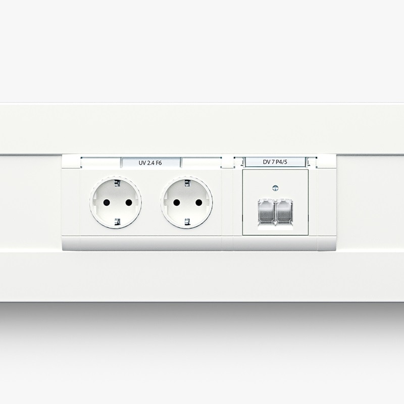 Hager Brüstungskanalsysteme: Die BR-Family