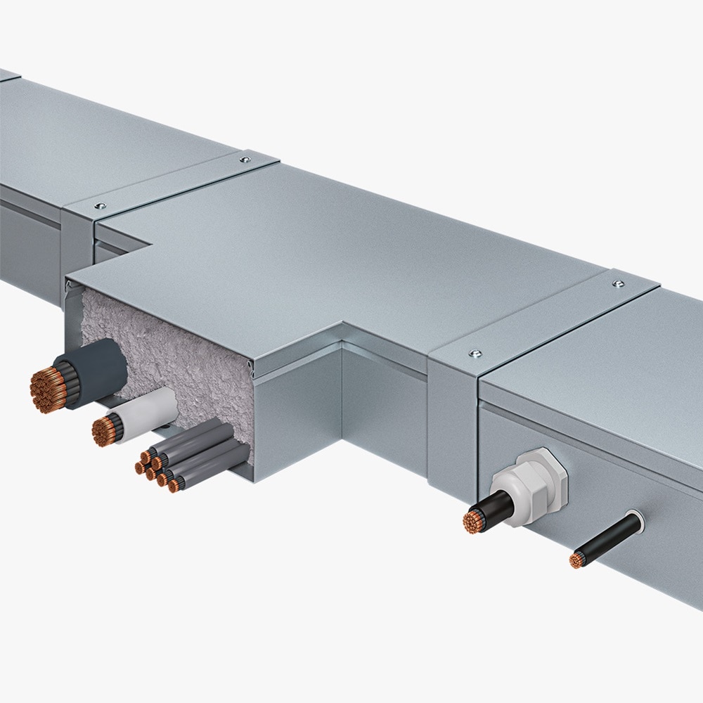 Brandschutzkanal mit Feuerwiderstand EI 30/60/90