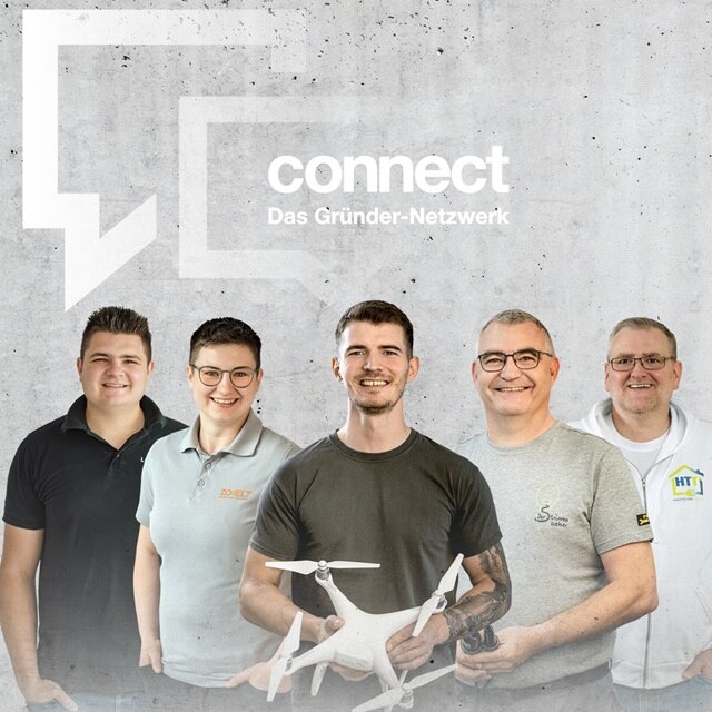Symbolbild für connect, das Netzwerk für Gründer und Nachfolger von Hager