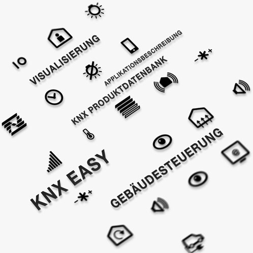 Hager Gebäudesteuerung Symbole