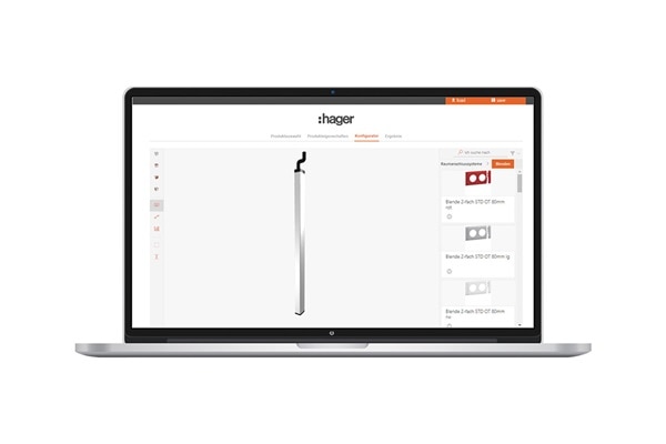 Online-Konfigurator: Geräteeinbau auswählen