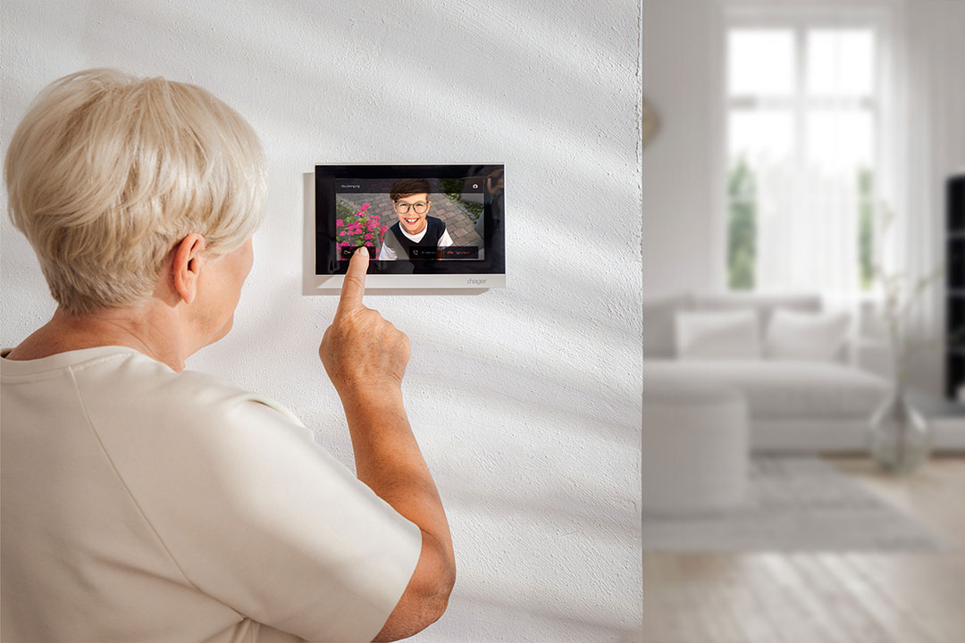 Video-Innenstation-Hager-intercom-view-lan