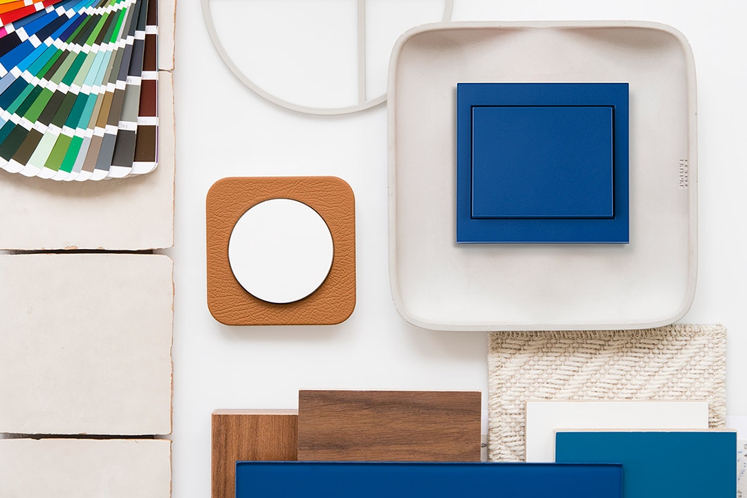 Schalterprogramm Berker K.1 in "Classic Blue"