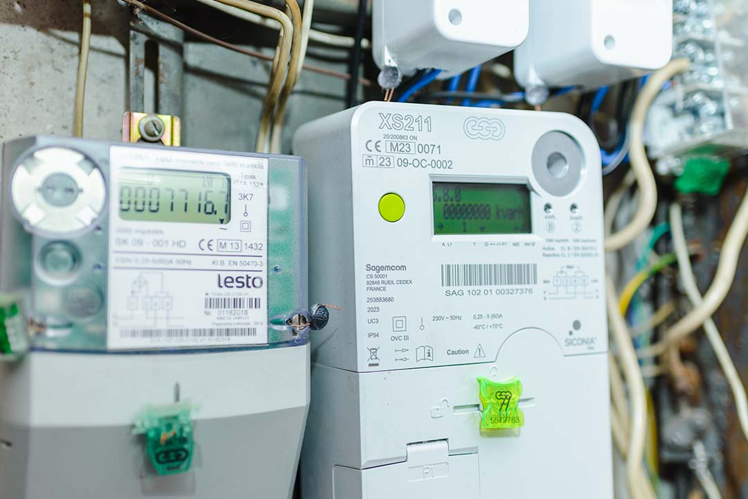 connected electrical panel