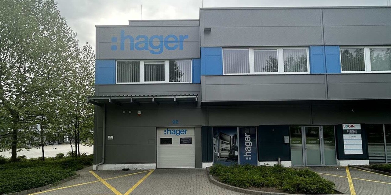 Hager building in Hungary