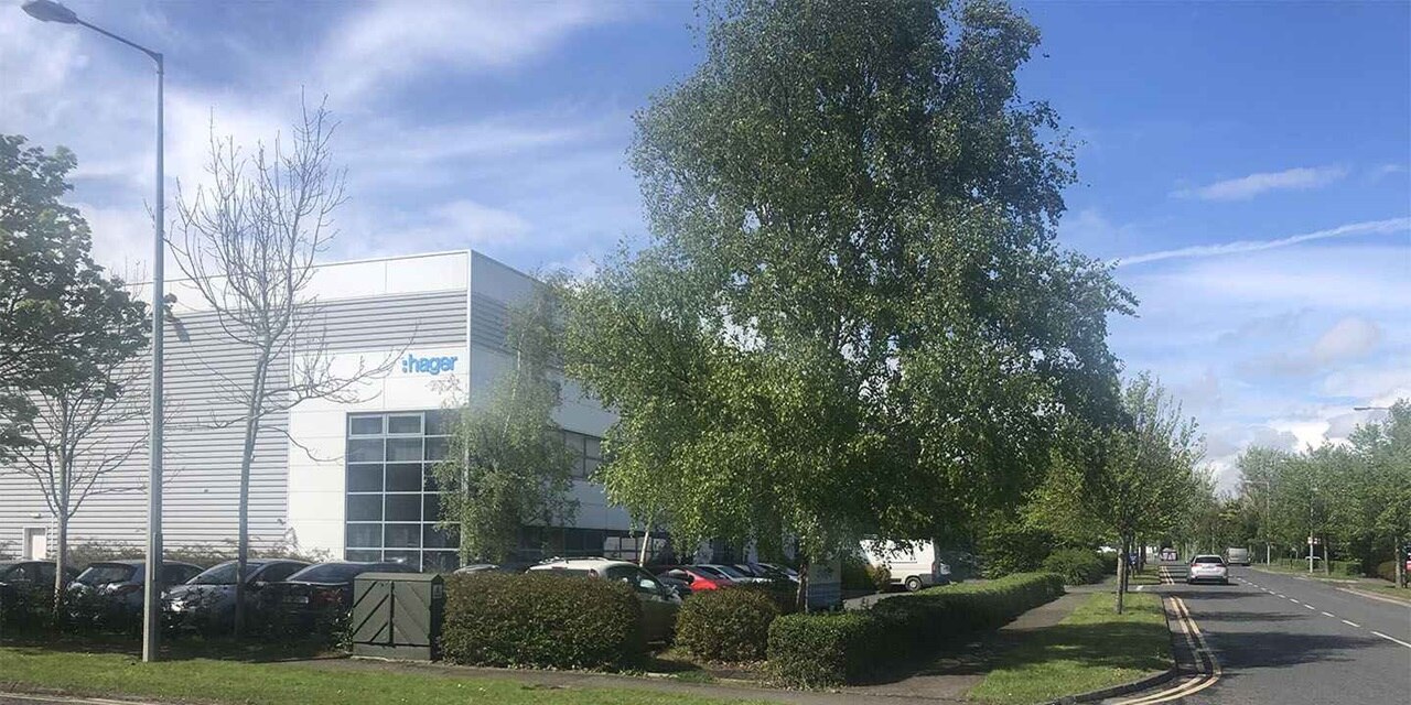 Hager building in Ireland