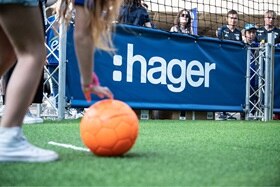 Hager Group Hager Sponsor beim Spiel RCSA gegen PSG