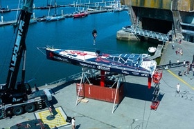 Hager Group A new boat for Fabrice Amedeo