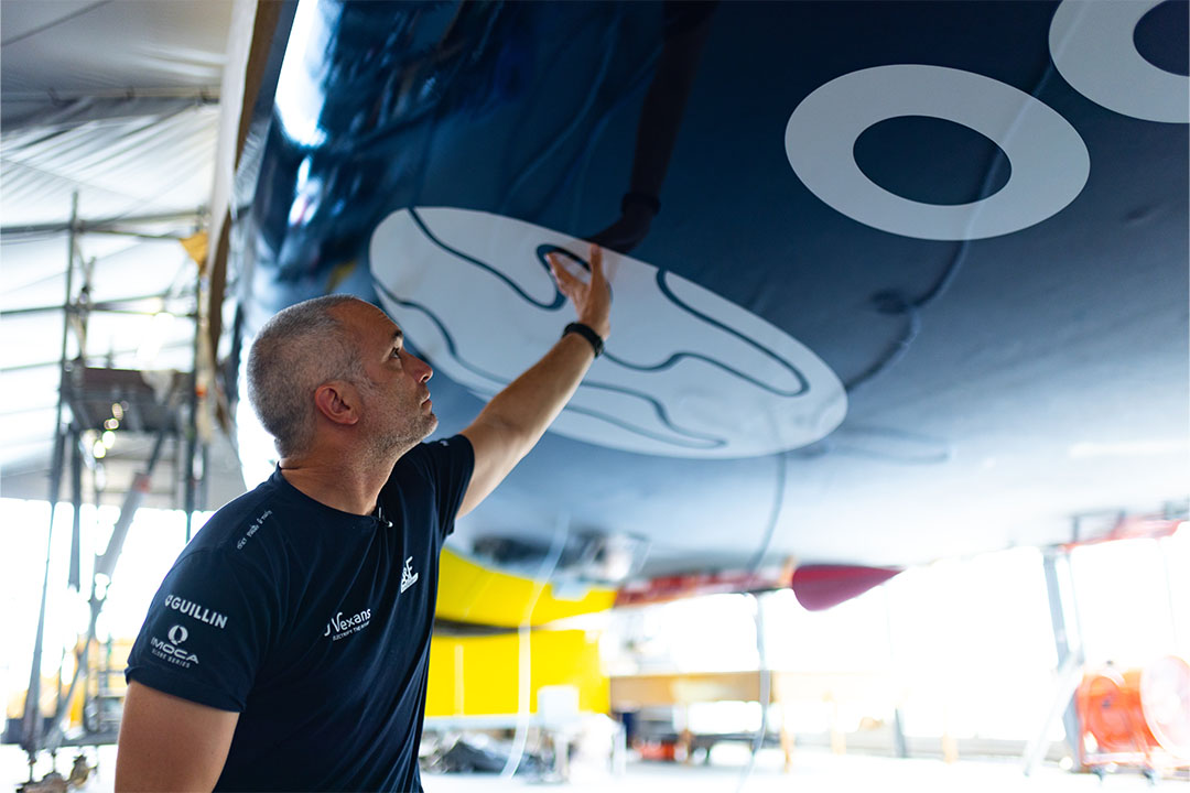 Hager Group A new boat for Fabrice Amedeo