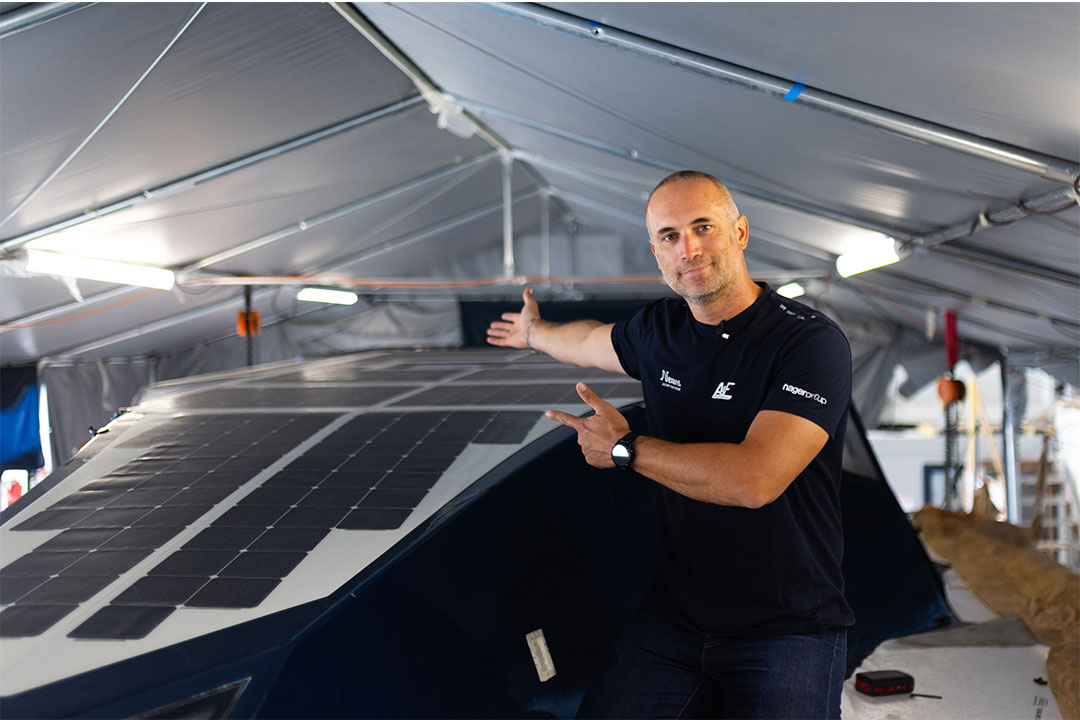 Hager Group A new boat for Fabrice Amedeo