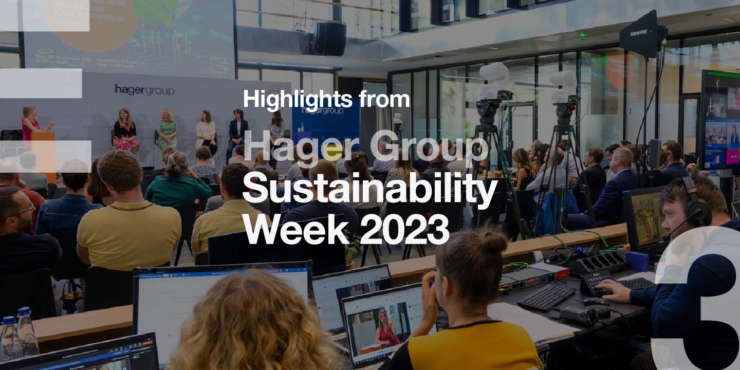 Hager Group Sustainability Week Concludes with Great Success
