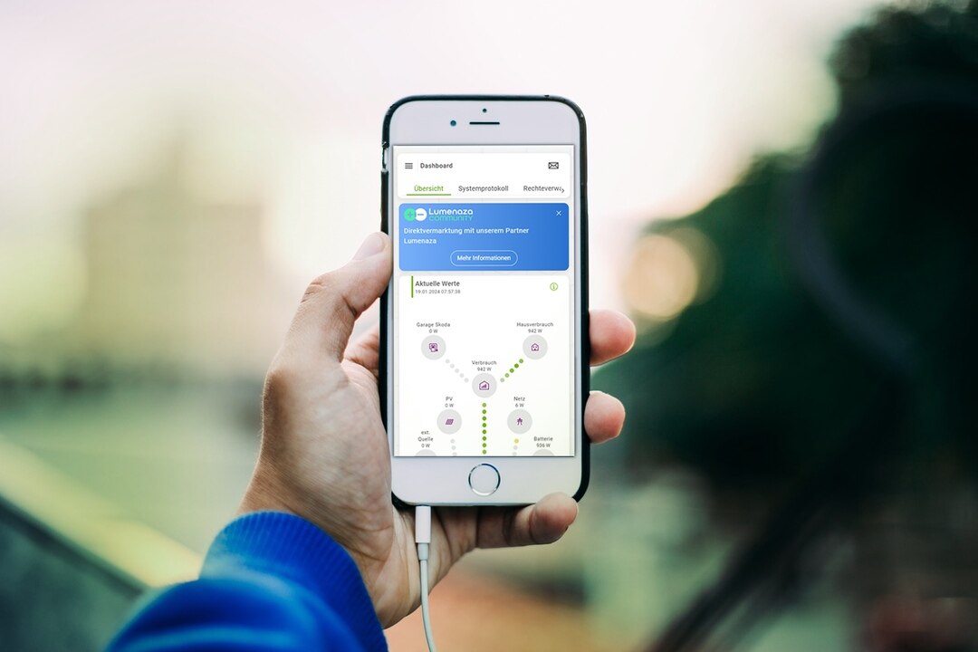 Hager Group E3/DC cooperation with Lumenaza