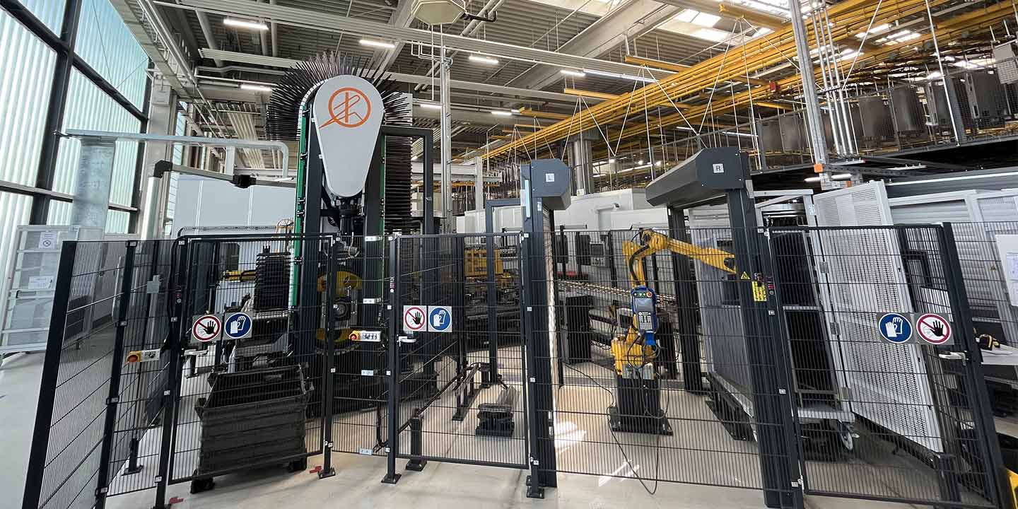 Automatisierte Produktionslinie 3