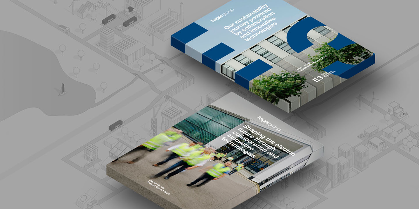 Hager Group Jahres- und Nachhaltigkeitsbericht 2023