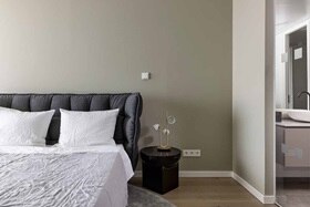 hager group bed in the skyscraper one forty west