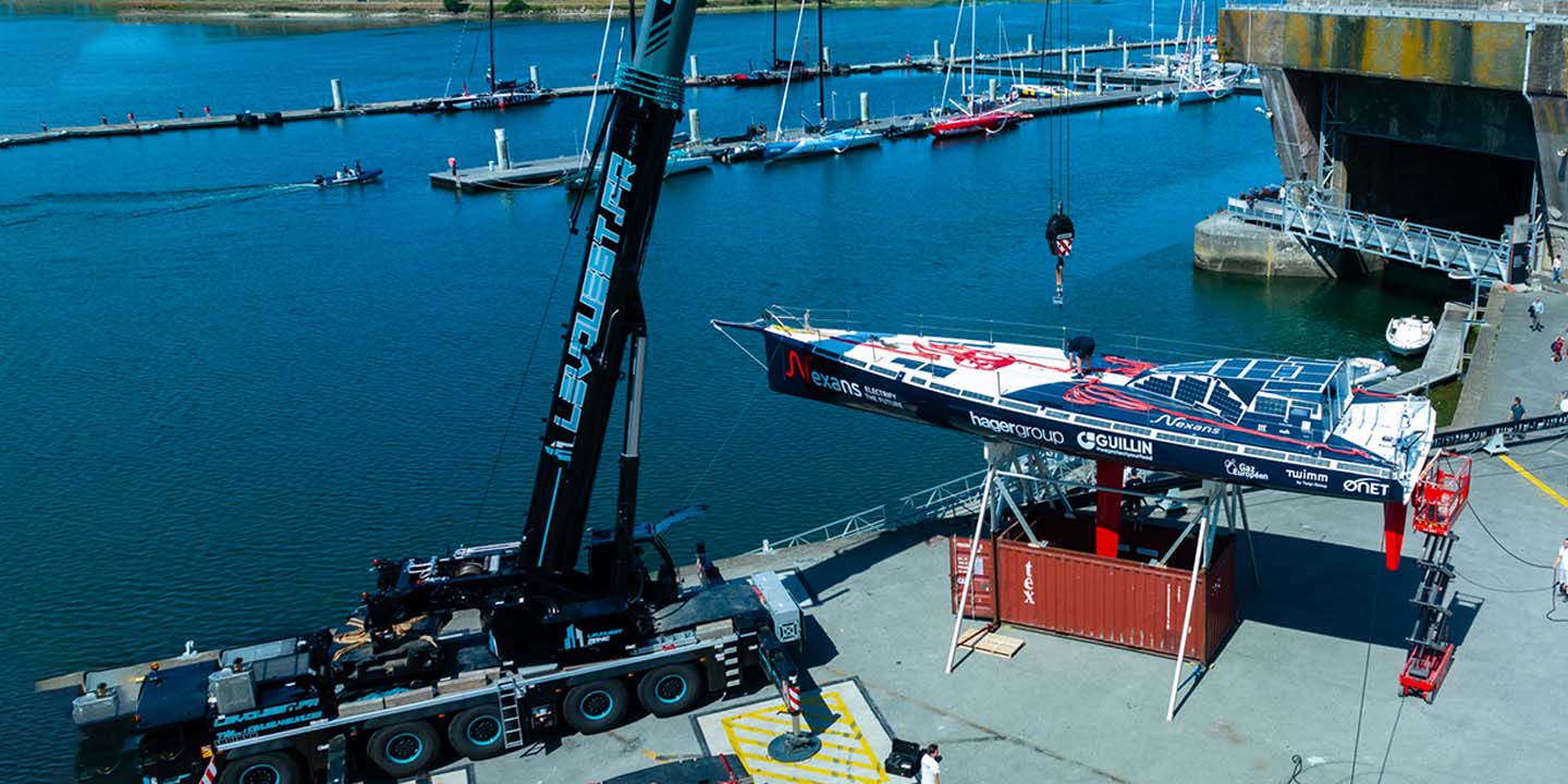 Hager Group A new boat for Fabrice Amedeo