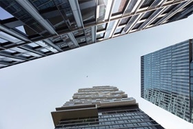 hager group one forty west view from below