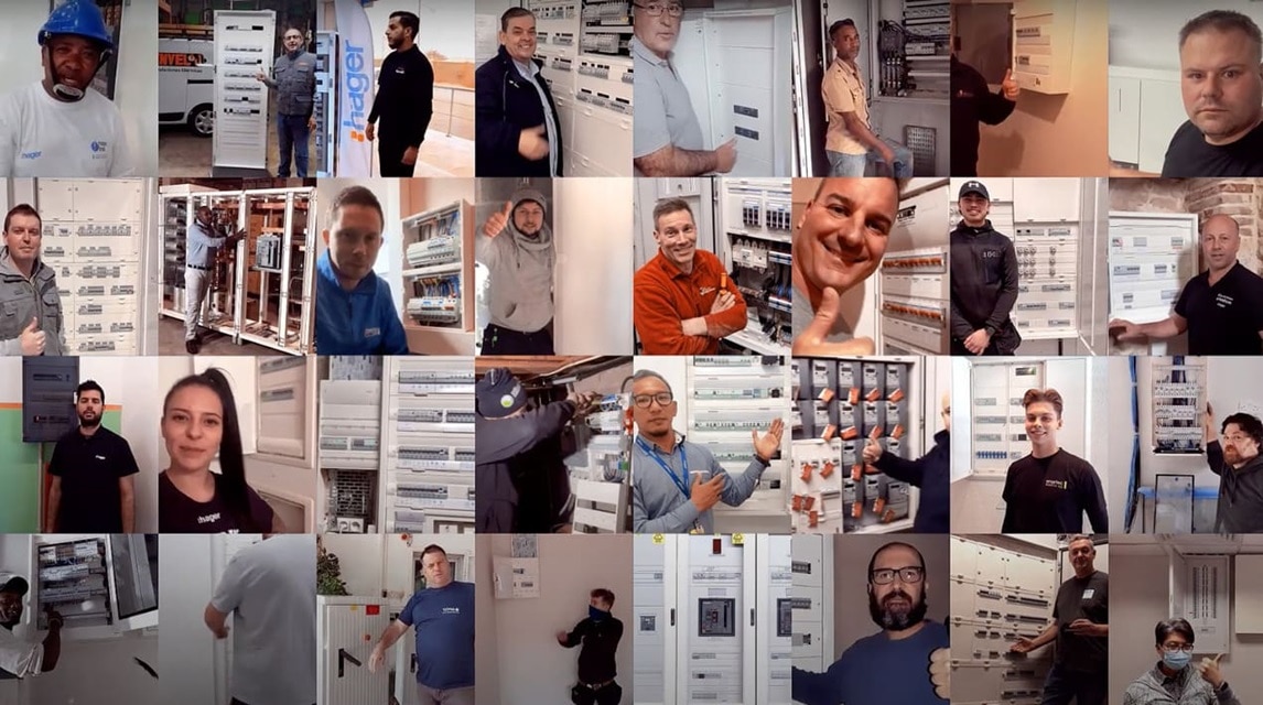 Gallery of electricians from all over the world