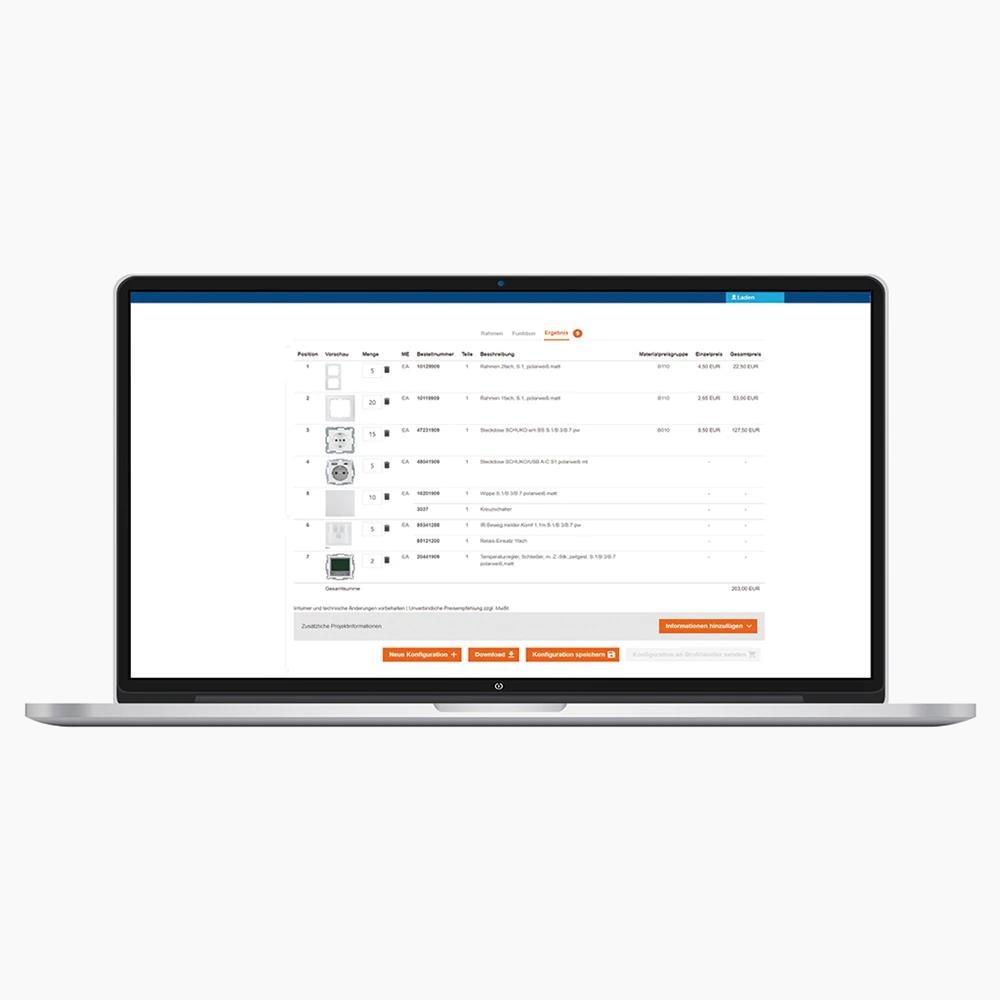 configurador berker lumina
