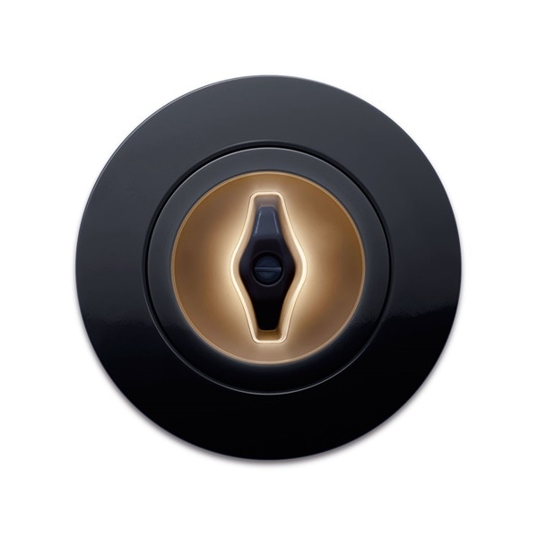 berker serie 1930 iluminada (negro)