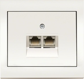 Toma teléfono doble