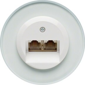 Toma teléfono doble