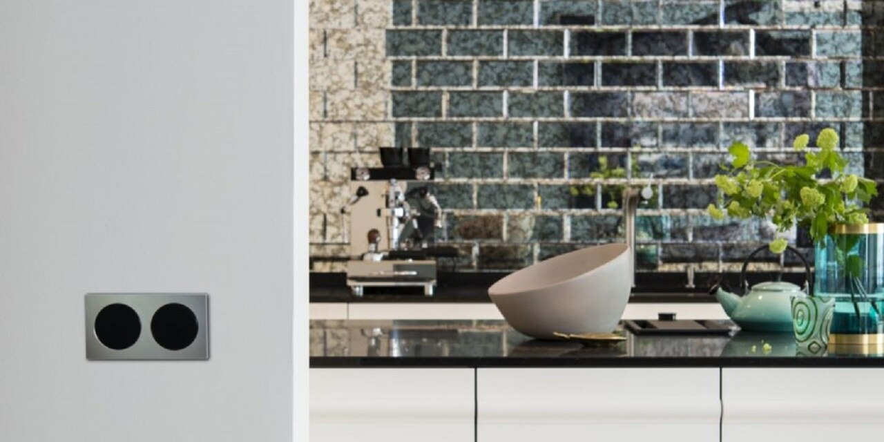 interrupteurs R.3 inox installés