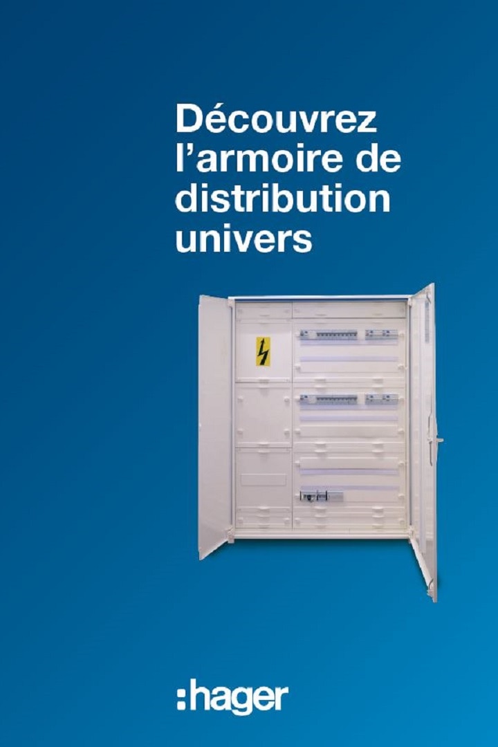 Brochure showbook 'Découvrez l'armoire de distribution  univers'