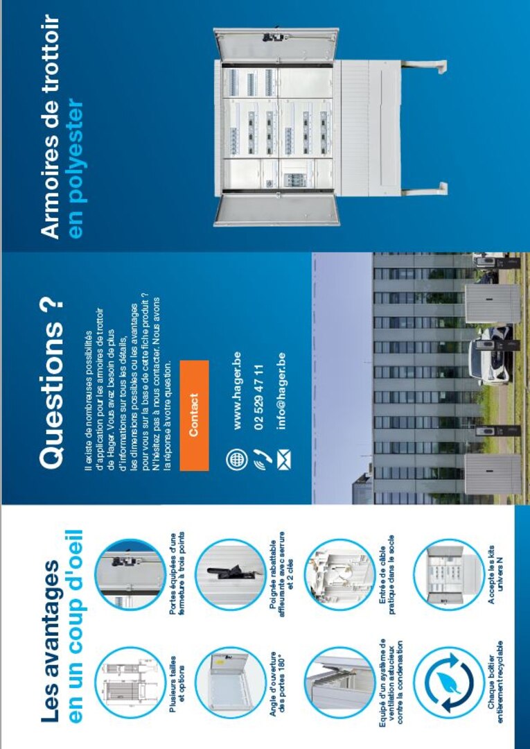 Flyer armoire de trottoir FR