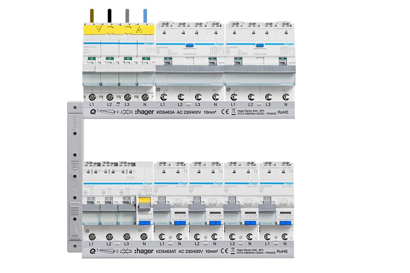 Quickconnect Sécurité de l'installation électrique Hager