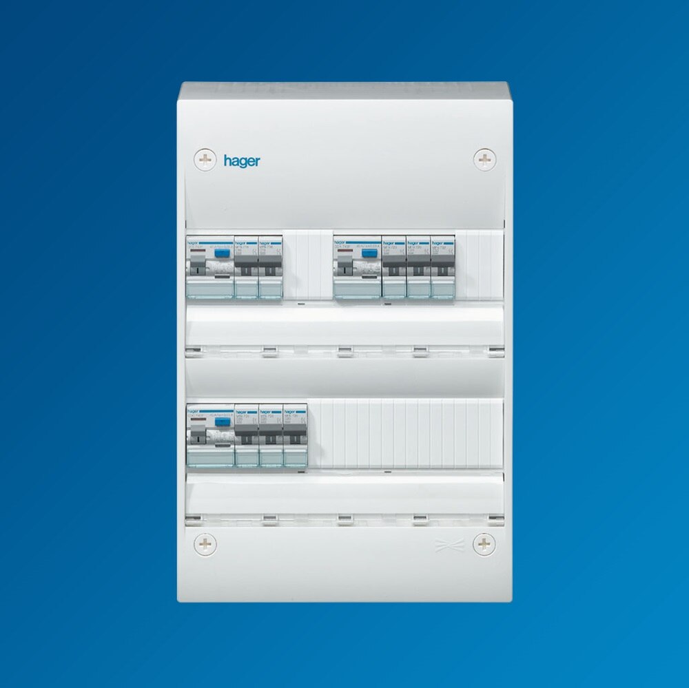 gamme tableau électrique hager, coffret gamma