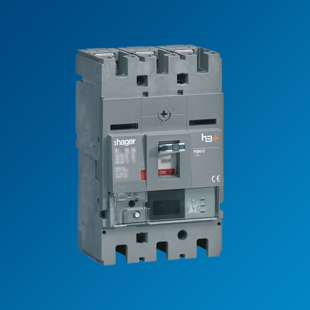 Disjoncteurs boîtiers moulés h3+ version energy, Hager