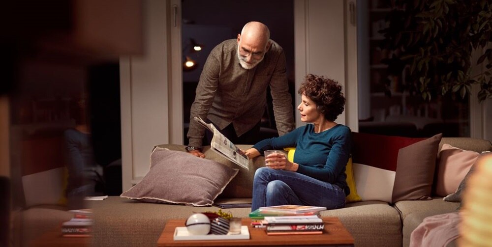 Visuel d'ambiance pour logement connecté hager