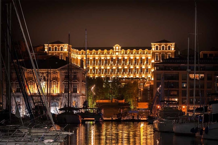 projets tertiaires, hôtels , intercontinental marseille, solutions hager