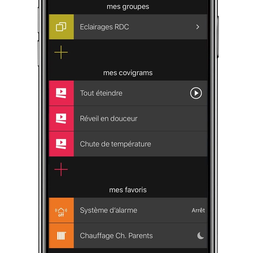 maison connectee, maison, domotique, automatisme, volets roulants, eclairage, alarme, objet connecte, scenario, coviva, covigram, Hager coviva, application coviva, faire des scénarios, réaliser des covigrams, automatiser sa maison, connecter sa maison, éclairage connectés, volets roulants connectés, chauffage connecté, alarme connecté, couplé coviva, box coviva